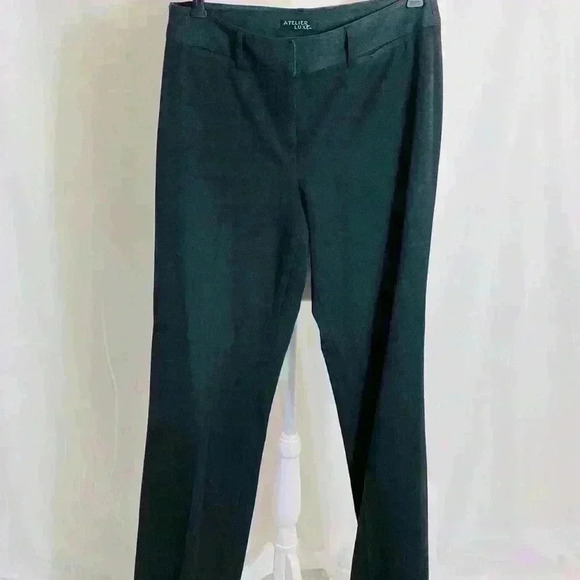 Atelier Luxe Dark Grey Slacks/ size 8 - Picture 2 of 8